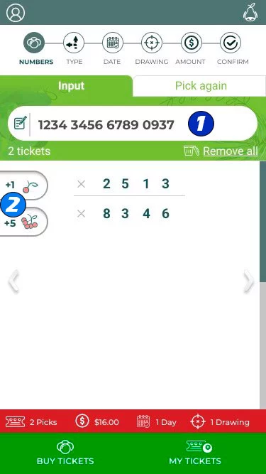 lotto numbers